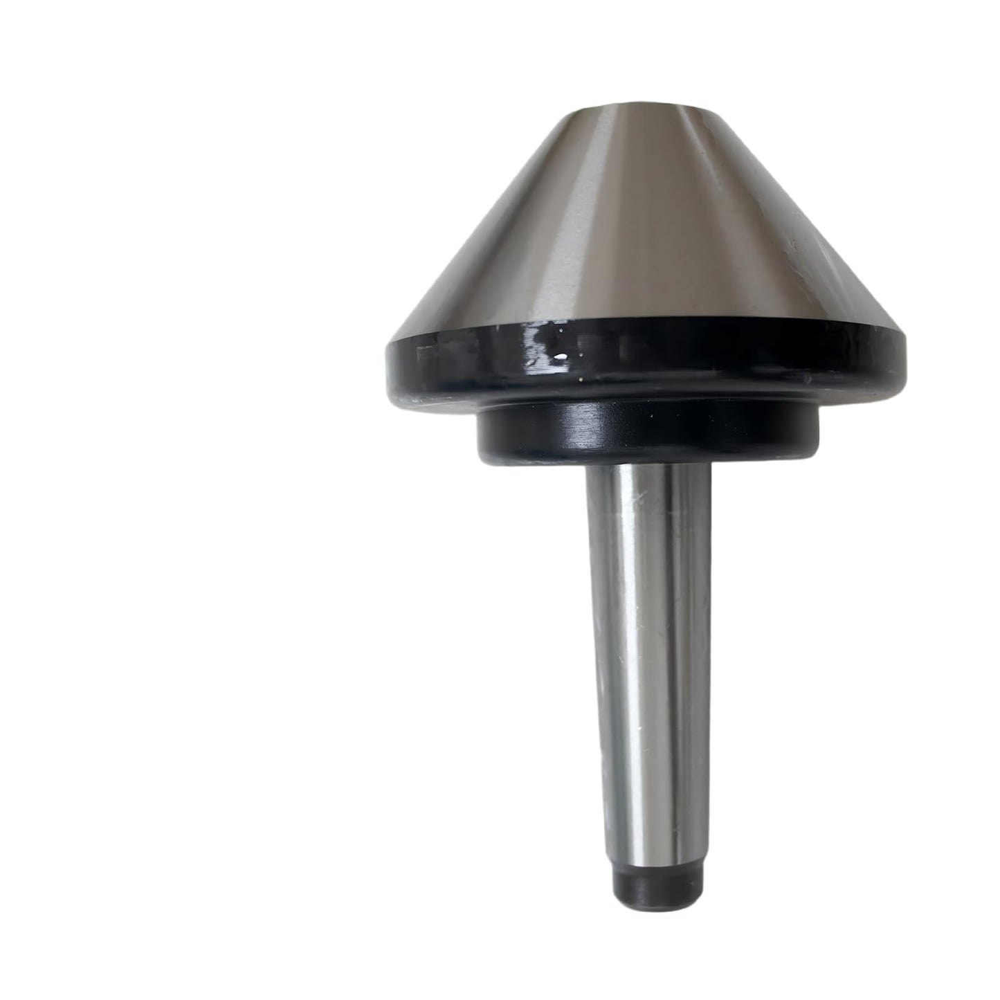 4.72" (120mm) MT3 Bull Nose Live Center for Lathe, Morse Taper #3 75° Bull Nose Lathe Center, Heavy Duty Alloy Steel Live Center with MT3 Shank for Wood & Metal Lathe