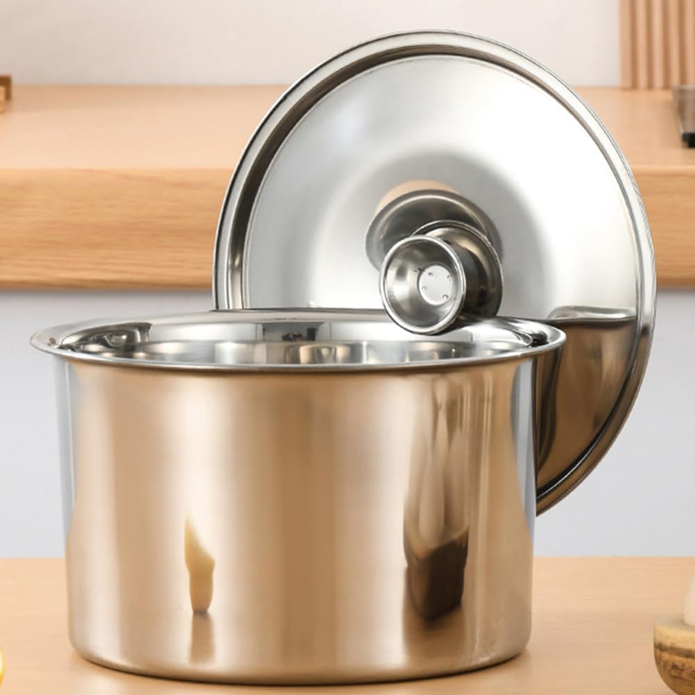 Stainless Steel 12 Inch Pan Lid, Dome Cover for Fry Pan, Spices Pots, Condiment Jar Cover