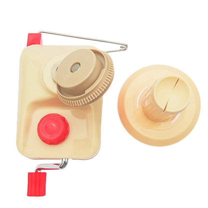 Buwico Yarn Ball Winder Manual Yarn Spinner Roller Wool String Fiber Ball Winder Yarn Ball Weaving Holder