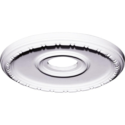 16 1/2"OD x 3 7/8"ID x 1 1/2"P Medea Ceiling Medallion (Fits Canopies up to 5 3/8")