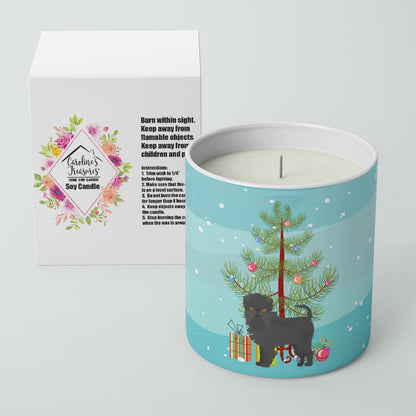 Caroline's Treasures CK3440CDL Affenpinscher Christmas Tree 10 oz Decorative Soy Candle Nature Soy Wax Essential Oil Home Decor Ideal for Bedroom Kitchen Bath Office Gift, 10 oz