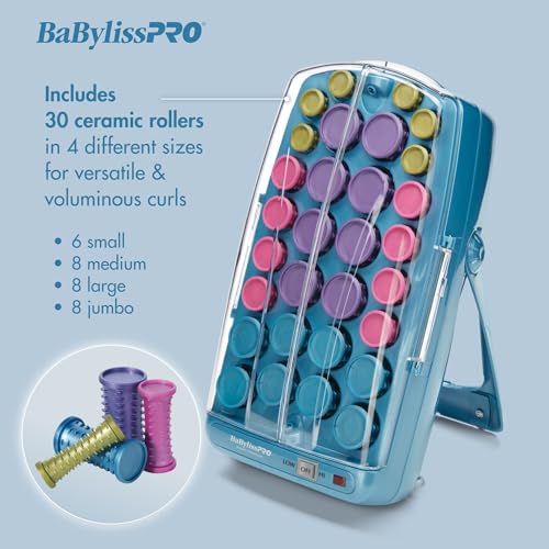 Nano Titanium Professional Hot Rollers For All Hair Lengths