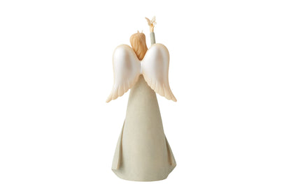 Enesco Foundations Hope Changes Everything Butterfly Angel Figurine, 9 Inch, Multicolor