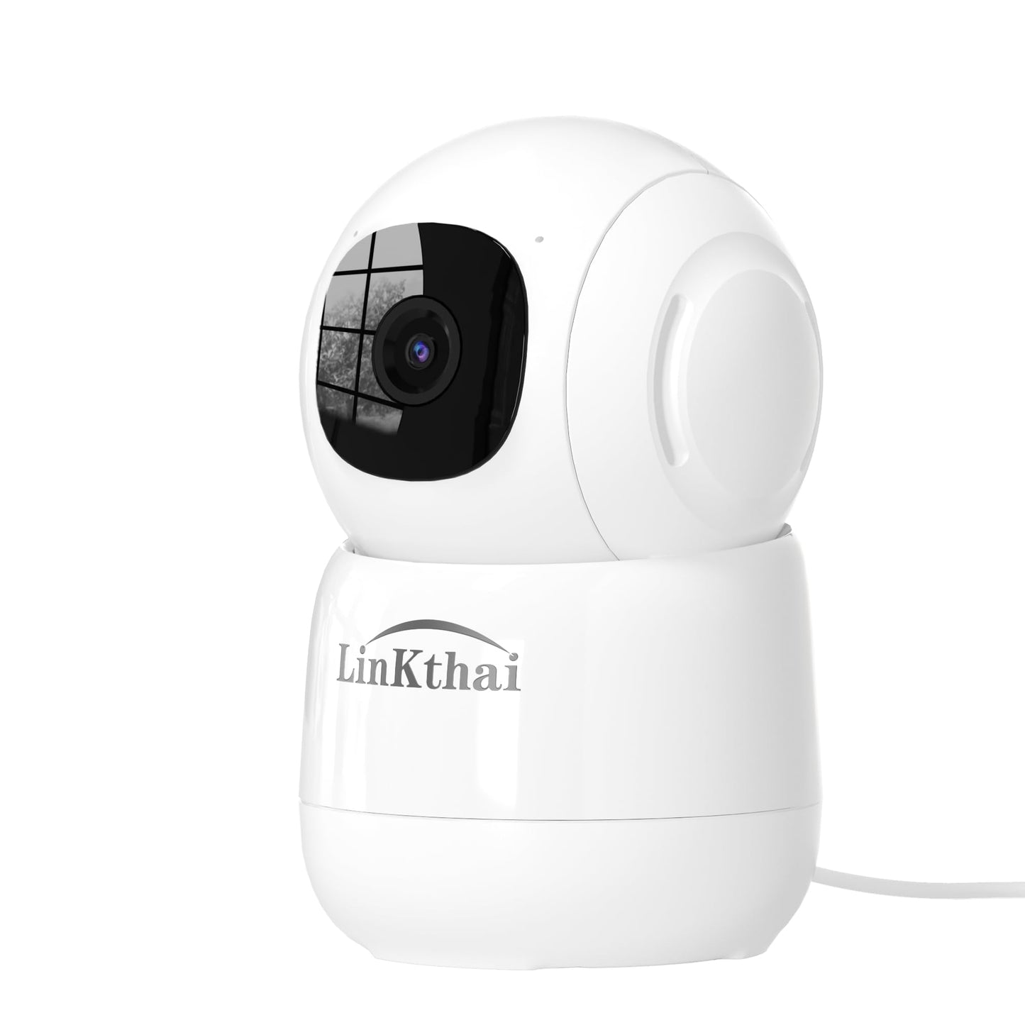 Linkthai Camera for Home Security, 4MP Pet Camera with Speaker for Dog/Cat, WiFi Camera Indoor Wireless Home Security with Phone App, Auto Tracking/Super Night Vision/2 Way Talk, Cloud/SD Card Storage