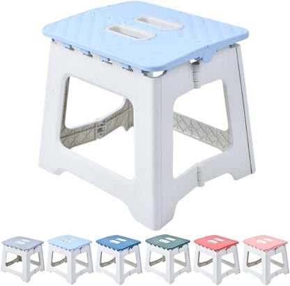 Todetana 9 Inches) Folding Step Stool for Kids, Collapsible Step Stool for Family Use, Non Slipping Portable Travel
