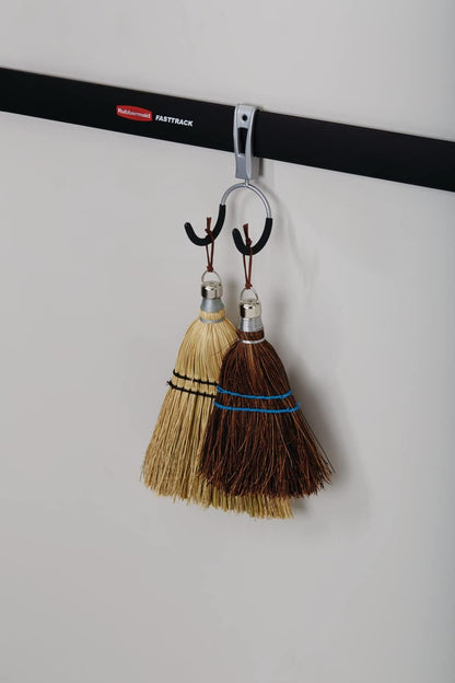Rubbermaid FastTrack Compact Hook - Soft Grip Garage Organizer for Cords, Ropes & Small Hoses