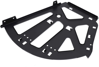 Pissente Black Cold Rolled Steel Shoe Cabinet Hinge, Three Layers Flip Frame Shoe Rack Hardware Accessories