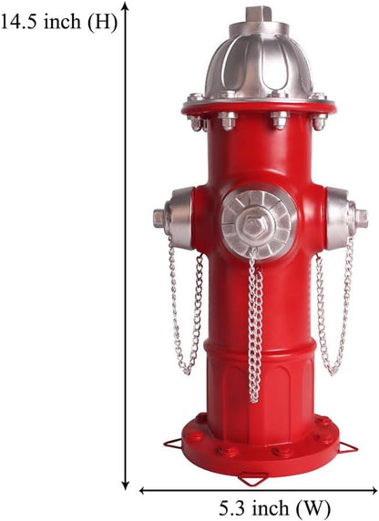 Generic 14.5 inch Dog Pee Post - Fake Fire Hydrant Outdoor Play Equipment, Puppy Training Post