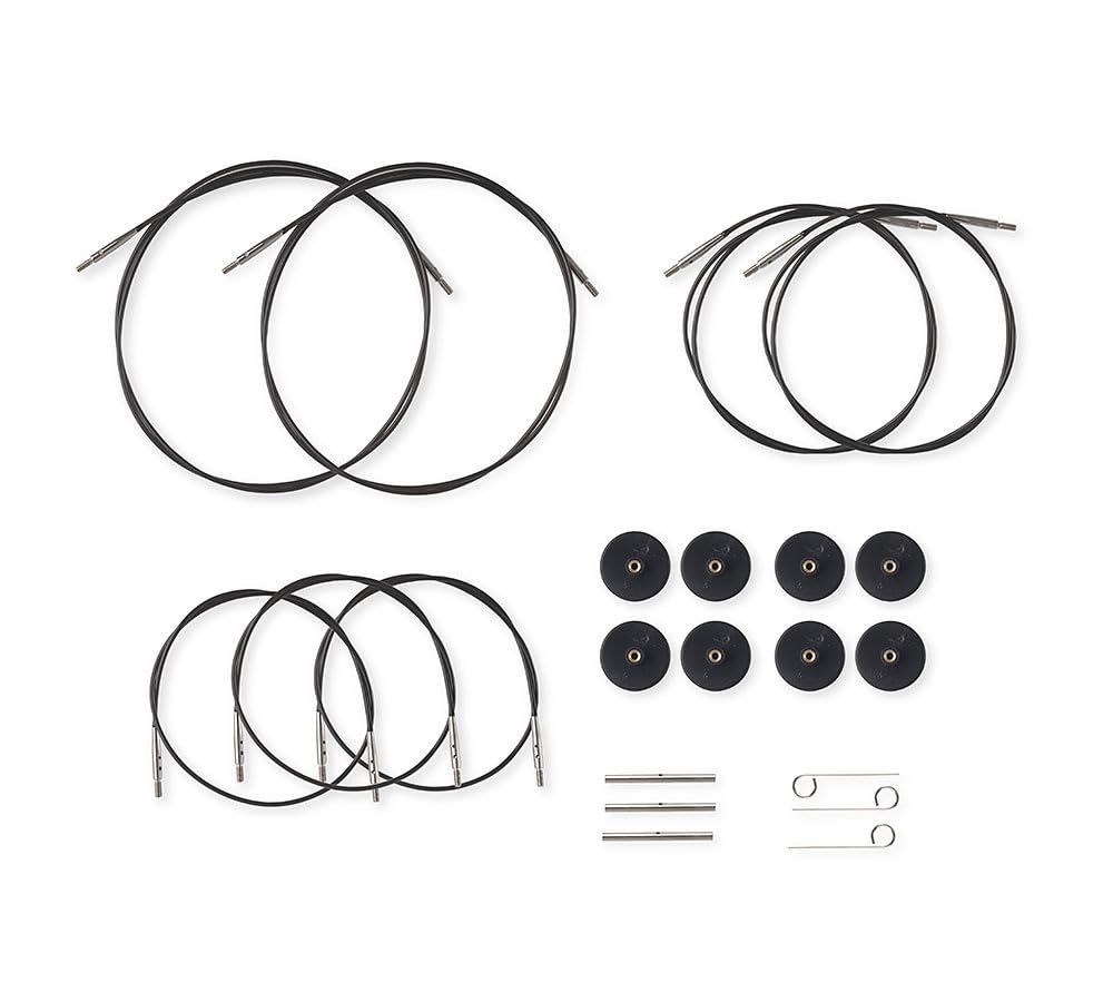 Knit Picks Options Wood Interchangeable Knitting Needle Set with Case and Stitch Markers (Clark)