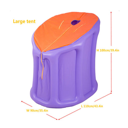 Portable Steam at Home Sauna Spa Sauna Cabin Sauna Bath Box Slimming Body Face Weight Loss Detox Therapy for SPA Beauty Salon and Home Use (Sauna Tent 3L)
