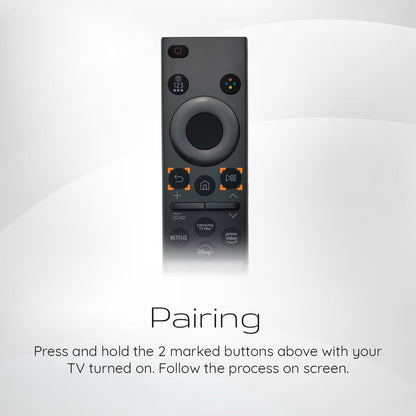 Ceybo Original Solar Voice Remote Control Replacement with YouTube Netflix Shortcut for Samsung Smart TVs, Compatible with Neo QLED 8K, QLED (BN59-01480A)