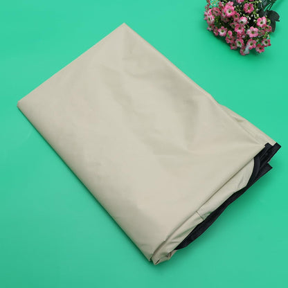 Yardwe Patio Swing Cover, Outdoor Replacement Canopy Cover, Garden Chair Shade Protector (55.9"x47.2")