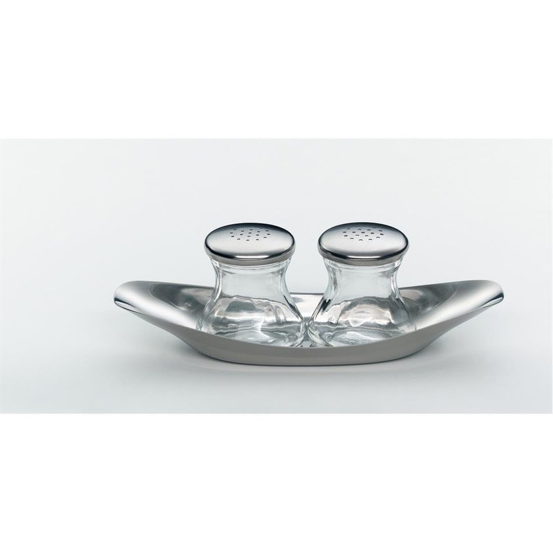 WMF 660079990 Wagenfeld Salt and Pepper Shaker Set
