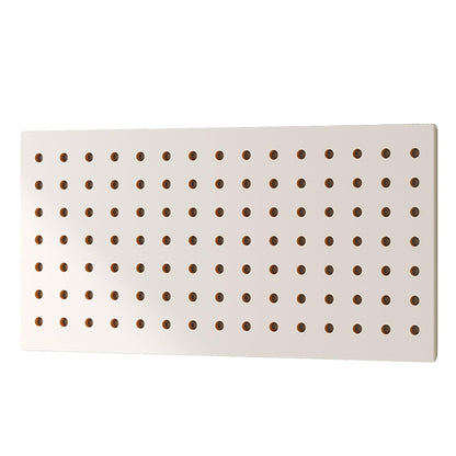 Grid Display Rack Grid Panel for Retail Display Floor Standing Flat Panel Display Stand，Pegboard, Wooden Pegboard Wall Panels, Small Peg Board Tool Storage Shelves, Home Office Kitchen Garag