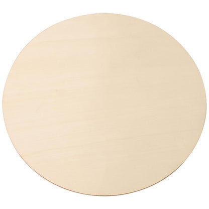 HEIHAK 30 Pack 8 Inch Unfinished Natural Wood Circles, Wood Rounds for Crafts Wood Burning, Engraving, Painting, Home Decoration Projects