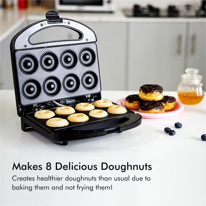 Waffle Maker, Donut, Hot Dog Machine Set, 3-in-1 Multifunctional Breakfast Maker for Home, Kitchen, Snacks