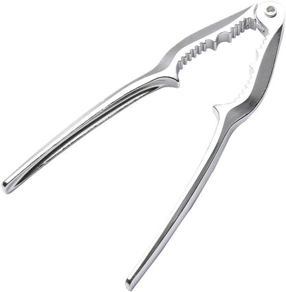 5.7 Inch 1.5 Inch 1 Restaurantware Met Lux x Lobster Cracker Single Jaw Crab Leg Cracker - Ergonomic Corrosion