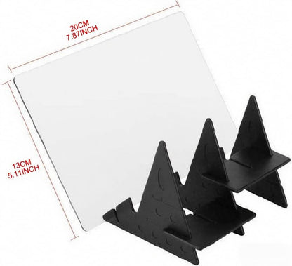 VBQFDPH Optical Drawing Board with Light Up Tracing Pad - Artists Light Box for Drawing, Sketching, and Tracing Art Projects
