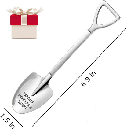 OTEHETOT Gifts for Dad, Fathers Day Gifts from Daughter, Ice Cream Shovel for Christmas Gifts for Dad, Gifts for Men