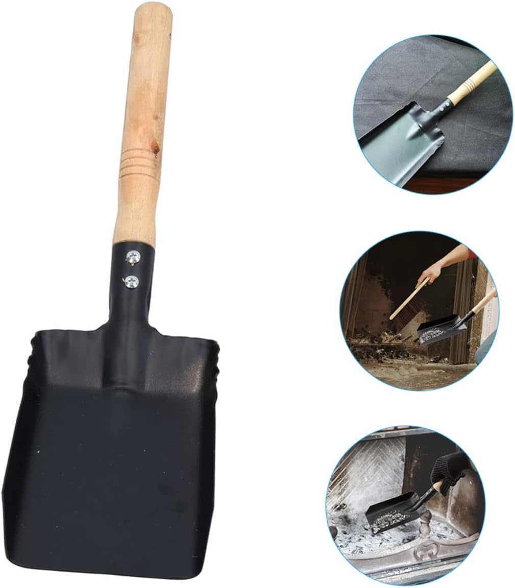 BESPORTBLE Mini Multi-Tool Fireplace Shovel, Soot Digging Tools, Charcoal Ash Poker Scoop, Practical Household Soil