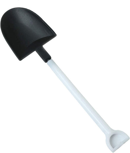 50pcs Disposable Plastic Mini Ice Cream Spoons, Shovel Shape Dessert Spoons, Party Supplies