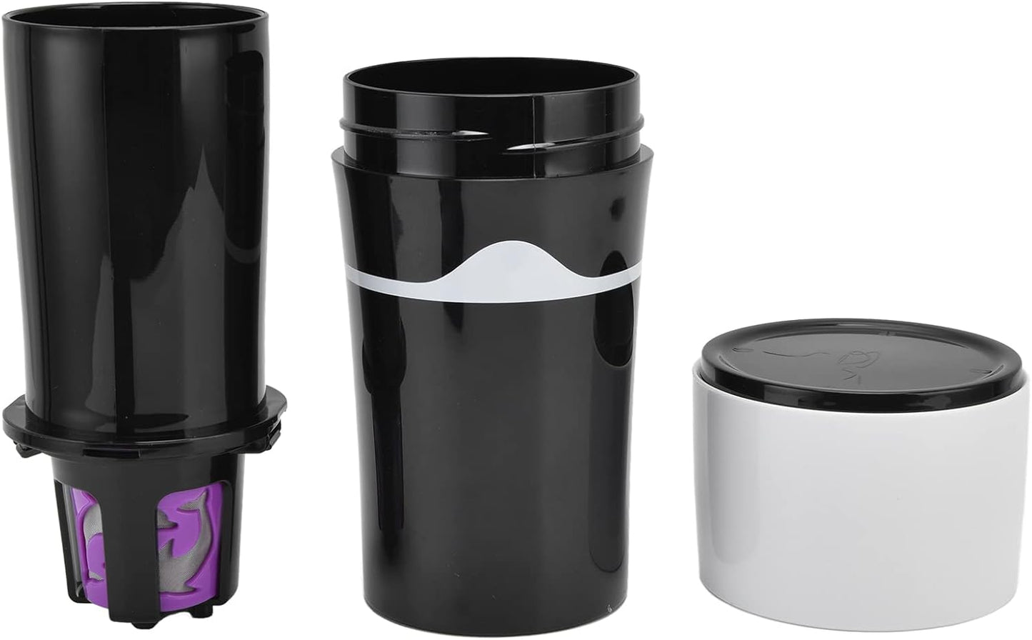 TOPINCN Coffee Maker, Outdoor Coffee Pot Machine, Cold Brew Travel Drip Filter Coffee Machine, Portable Hand Pour 450Ml