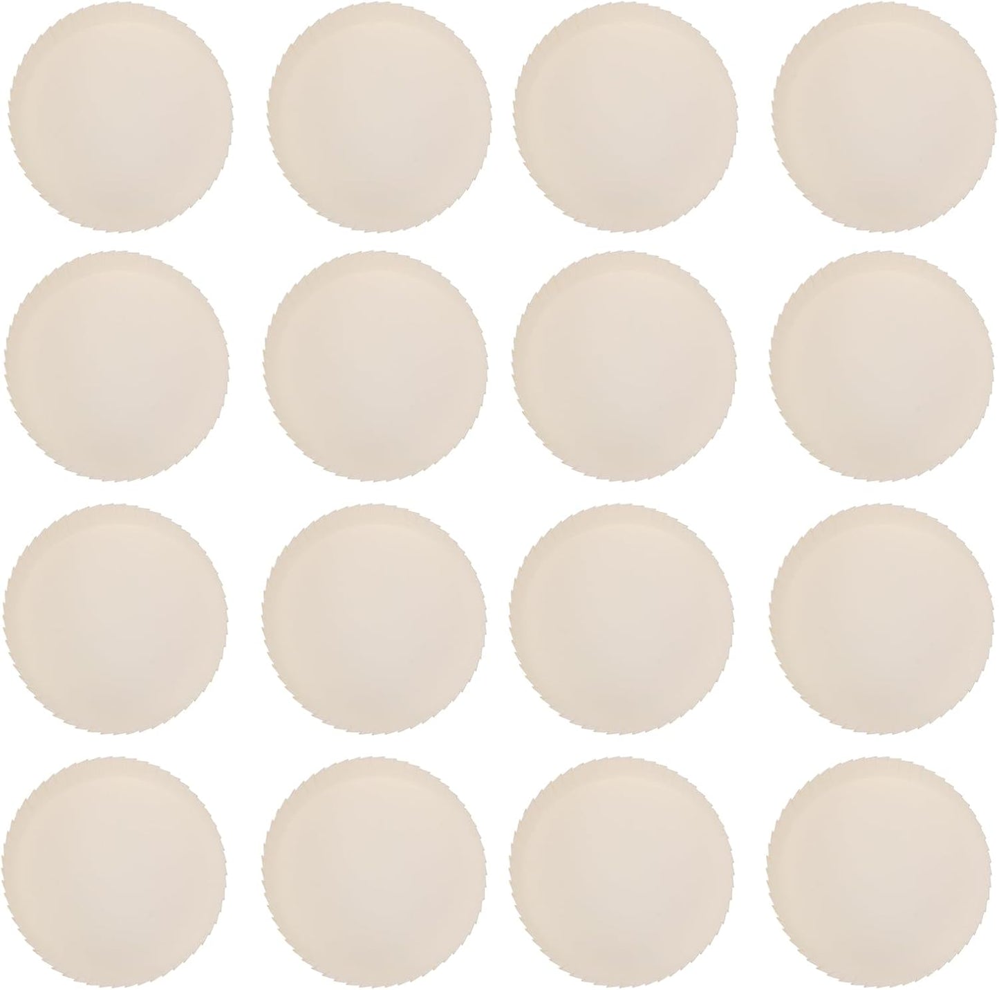 DOITOOL 100 PCS Disposable Paper Cup Covers - Recycled Hot Cup Lids for Cafe, Hotel, KTV Bars (3.1 Inch)