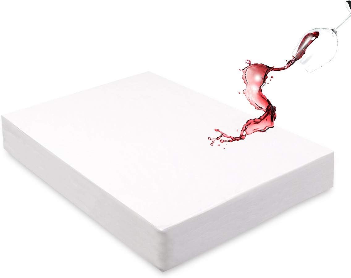 18" Mecerock Mattress Protector, Breathable and Soft Waterproof Mattress Protector, Mattress Cover, Fitted to Deep