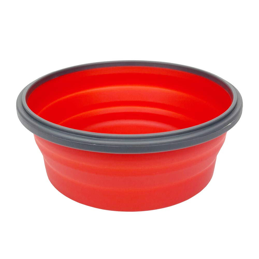 CARTINTS 1200ml Large Collapsible Food Containers Silicone Lunch Containers Silicone Leftover Food Containers, Ideal for Camping Travel, 3Pack