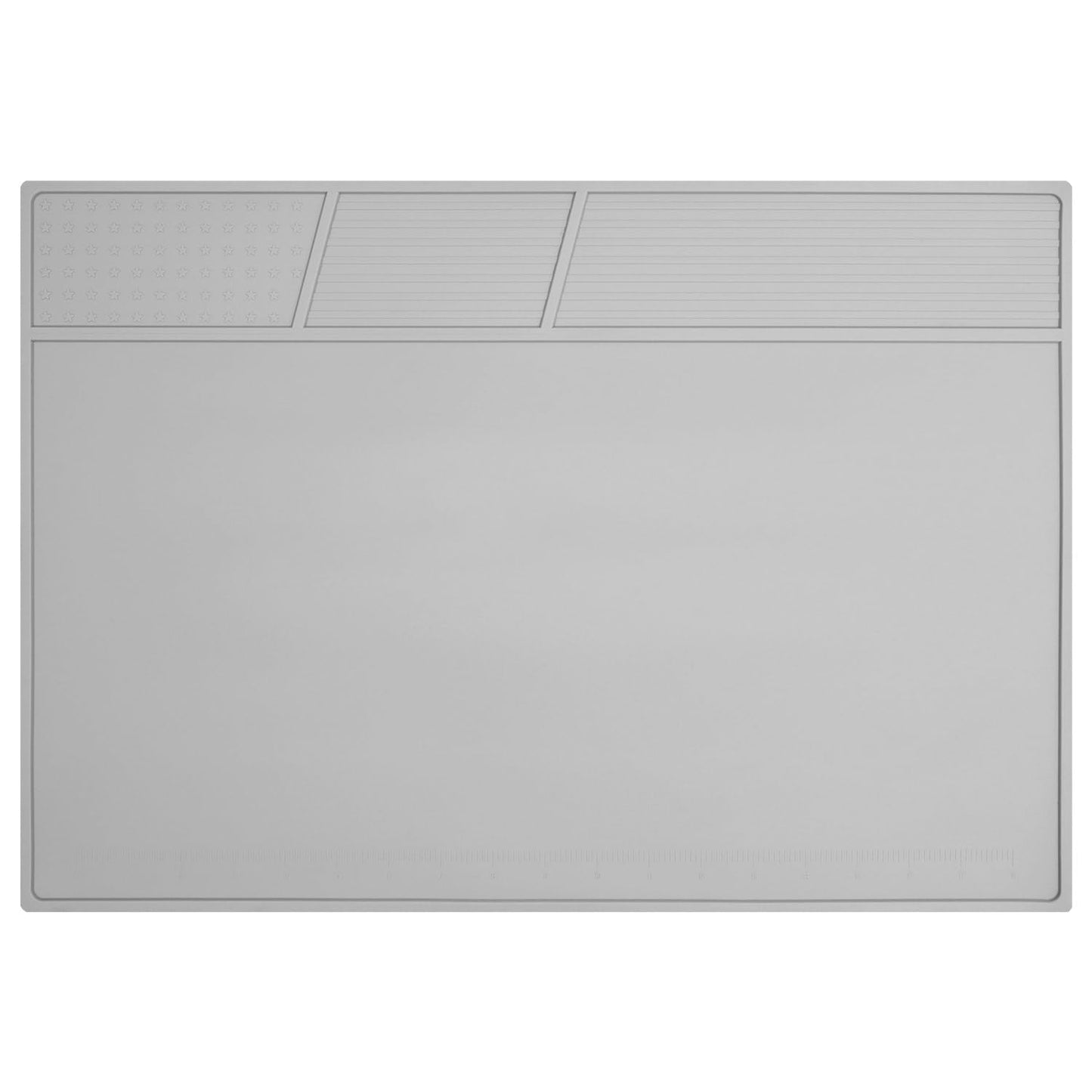 VOTCT Soldering Mat Large Grey Silicone Electronics Repair Work Mat Heat Resistant 932℉ Solder Mat for Soldering Station Laptop Watch Cellphone Computer,Size 20 * 13.5 in