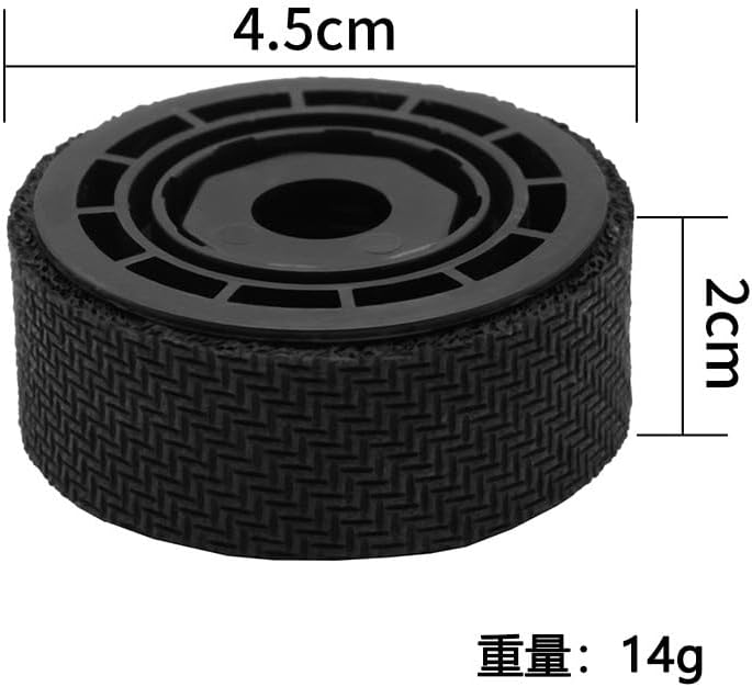 Replacement Wheel Tires for iRobot Braava Jet M6 Vacuum Cleaner Accessories (2 Pcs Tires)