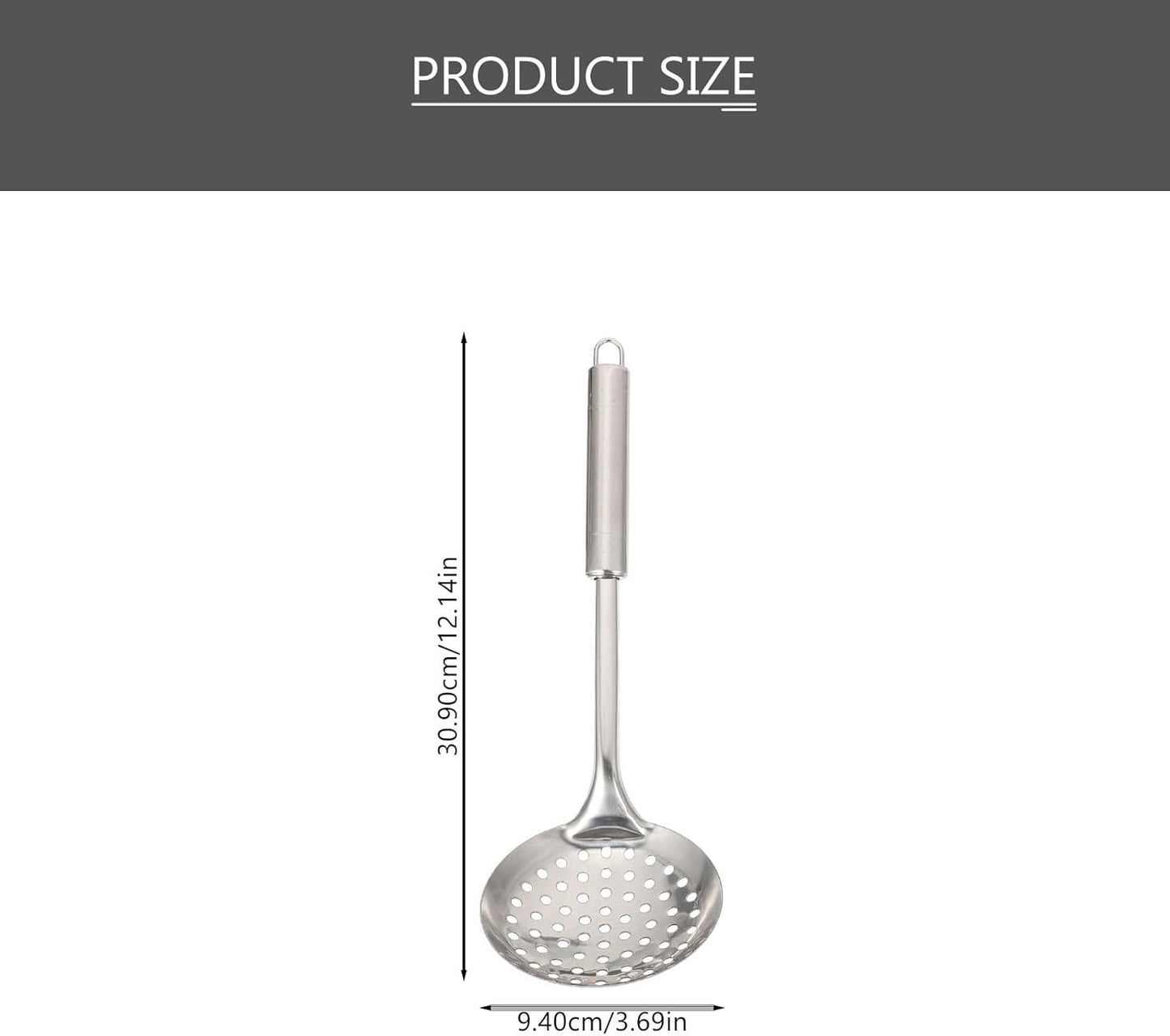 MAGICLULU 1 Set Stainless Steel Kitchenware Food Cooking Spatula, Soup Spoon, Slotted Turner, Non-Stick Pan for Eggs,