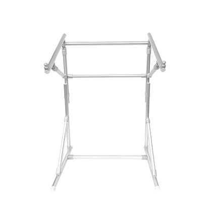 Embroidery Frame,,Embroidery Stand Cross Embroidery Frame Embroidery Auxiliary Tool Adjustable Floor Stand Lean Tube Suitable for Craftsmanship and Sewing, 39.37*28.34*20.47in, Silver