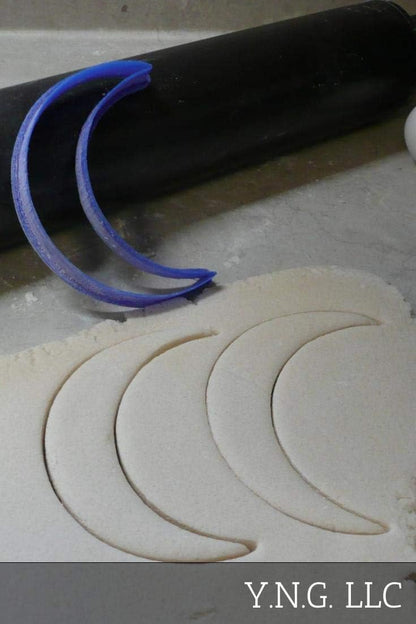 MOON ASTRONOMY SPECIAL OCCASION COOKIE CUTTER, MADE IN USA PR250, Small Size: 3" X 4 1/4" X 1/2"