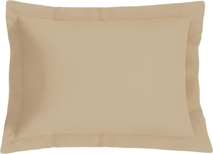 Bed Maker's Levinsohn FRE23602MOCH10 Soft Microfiber Luxury Hotel Pillow Shams (2 Pack), Mocha, Standard/Queen