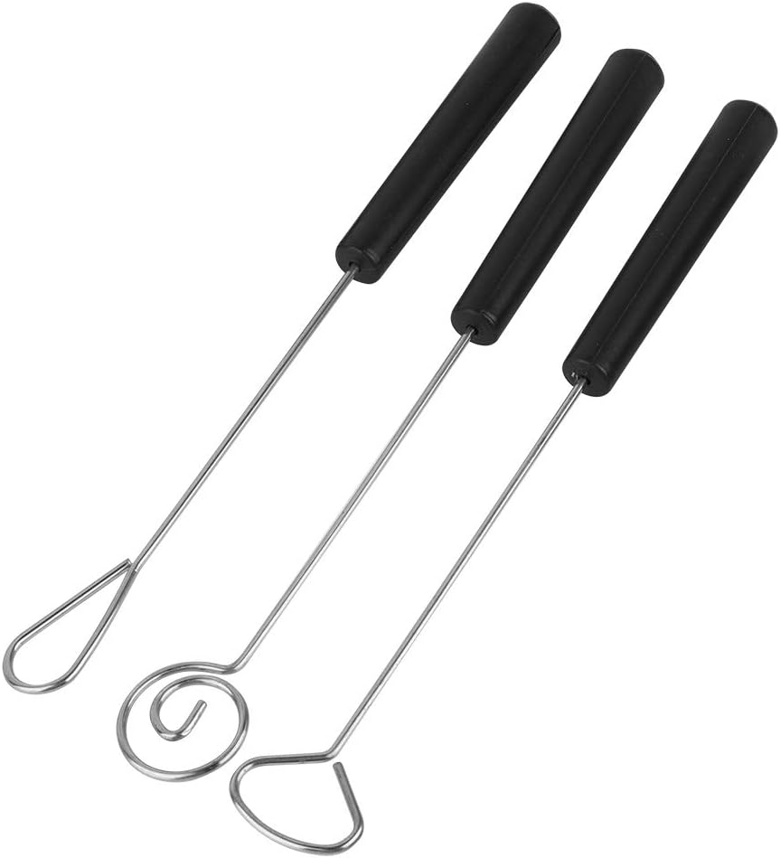 Set of 10 Stainless Steel Split Chocolate Forks for Hot Pot DIY Decorative Tools, Pralines, and Truffles