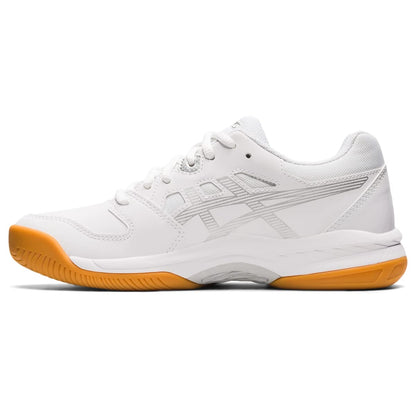 ASICS Women's Gel-RENMA Indoor Shoe, 8.5, White/Pure Silver