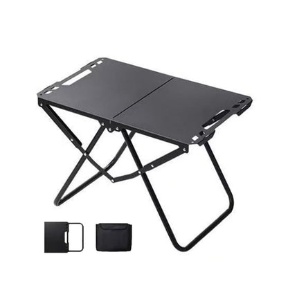 Lightweight Folding Camping Table Space-Saving Grill Table Easy Assembly Aluminum nic Table for BBQ RV Fishing Outdoor Adventures