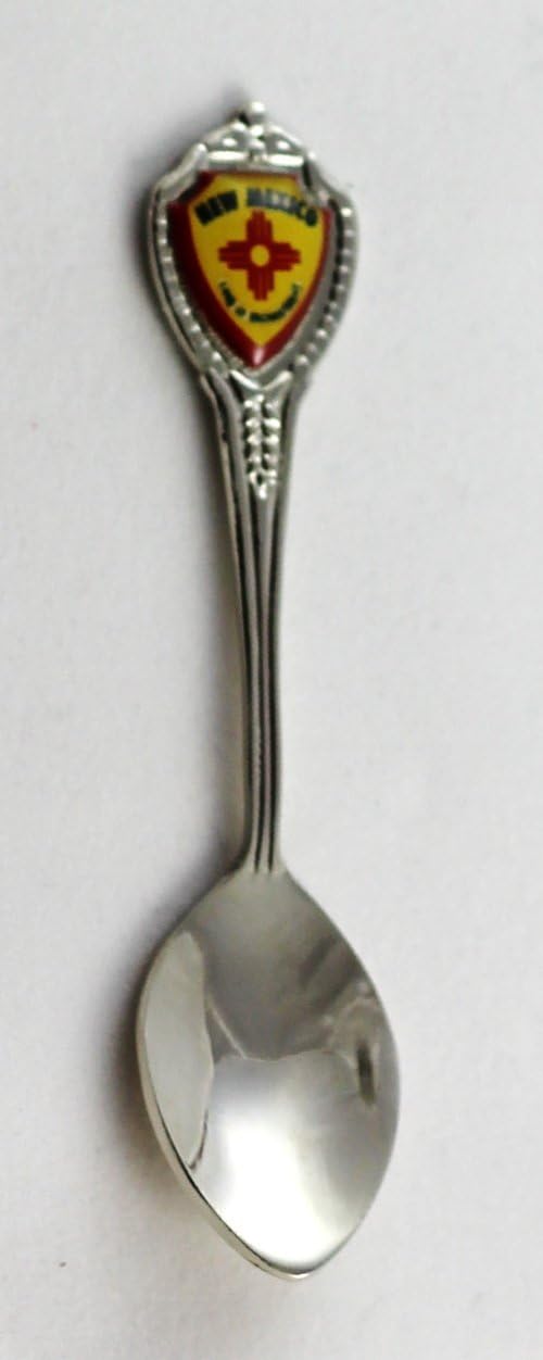 New Mexico State Souvenir Mini Spoon - Collectible, 3 Inch