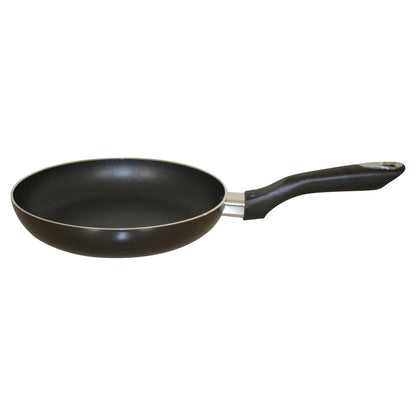 IMUSA 8in Bistro Aluminum Nonstick Fry Pan with Cool Touch Handle, Black