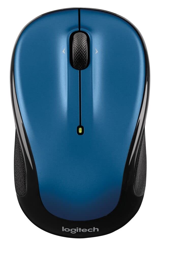 Logitech Wireless Mouse M325 with Designed-For-Web Scrolling - Light Silver