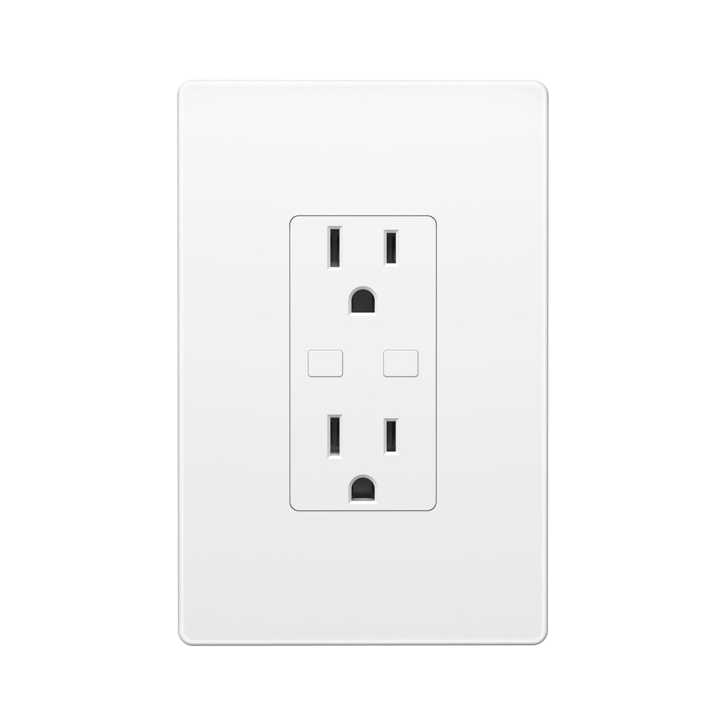 BN-LINK Smart Electrical Outlet with 2 Controlled Plugs and Type-C Charging, in-Wall Smart Wi-Fi Outlet with Voice and APP Remote Control, Compatible with Alexa and Google Assistant, 2.4GHz Wi-Fi Only