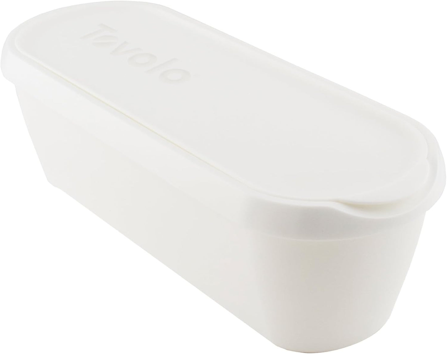 Frozen 2.5 Tovolo Half Gallon Ice Cream Container for Home Made Ice Cream Glide A Scoop Ice Cream Tub for Reusable