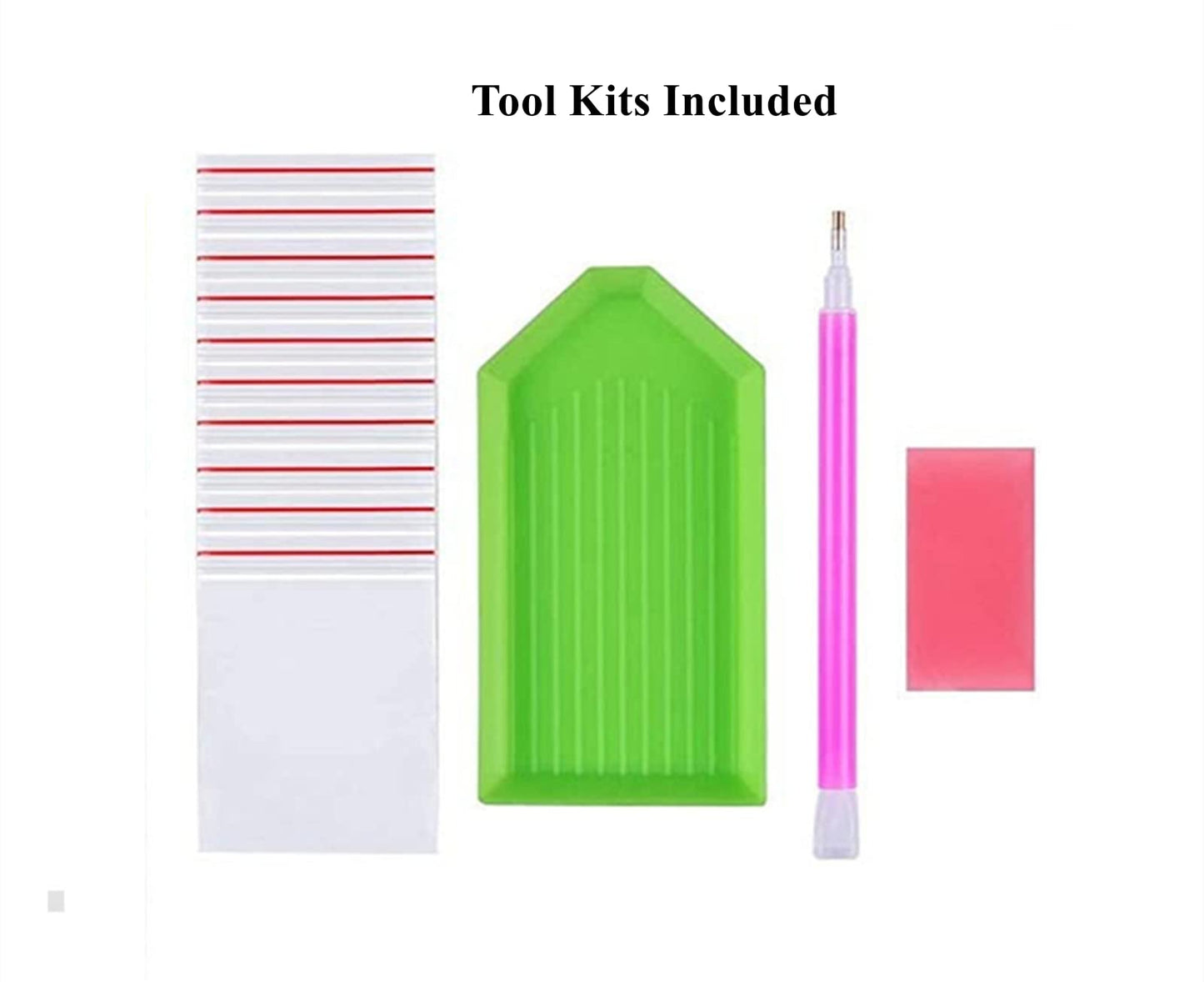 JOYSTRY Diamond Art Dots Painting Kits for Adults, DIY to My Daughter Paint with Diamonds Partial Drill Special Shaped Gem Jewel Crystal Painting Kit for Home Wall Decoration (to My Daughter 16x12in)