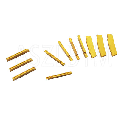 ASZLBYM Lathe Grooving Tool Holder Grooving Cut-Off Tool Holder MGEHR1212-1.5 With 11pcs MGMN150-G Indexable Carbide Grooving Inserts