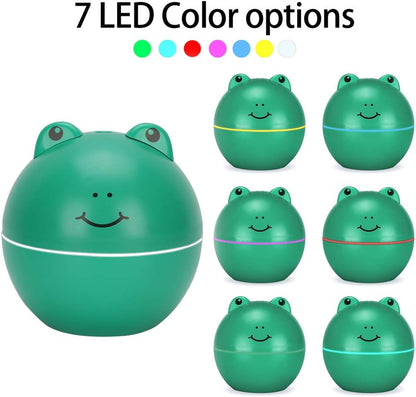 Mini USB Humidifiers, Portable Mist Humidifiers for Travel, Car, Office, Bedroom, Frog