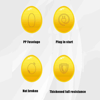 Electric Egg Spinner,Portable Maker Eggs Yolk White Mixer Egg Scrambler Electric Egg Shaker Kitchen Gadgets for Mixing Egg Whites and Yolks(US Plug)