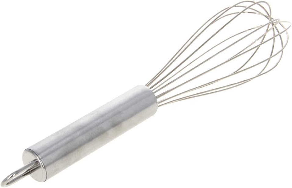 Utoolmart Whisk, 8 Inch Stainless Steel Egg Wire Whisk, Professional Kitchen Tool for Cooking and Baking