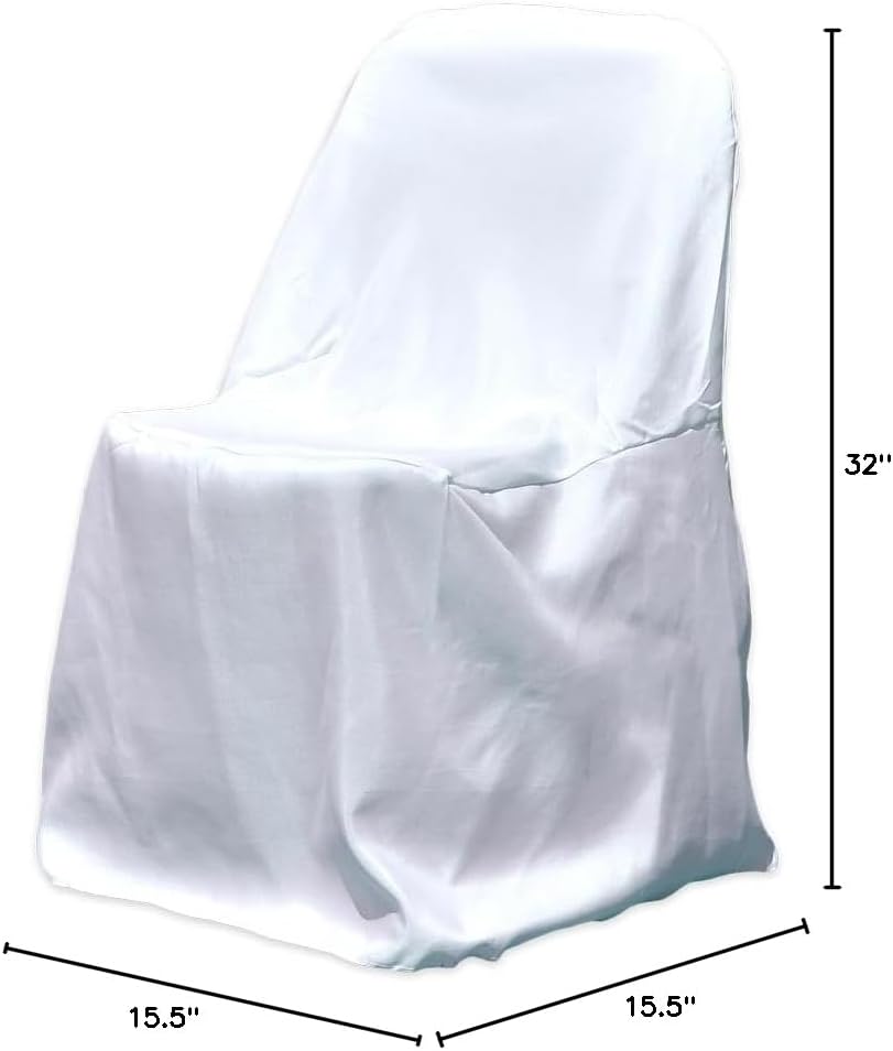 1 Sparkles Make It Special Polyester Folding Chair Covers - Premium, Durable, Foldable Chair Covers/Slipcover