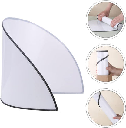YARDWE Kitchen Water Guard Stainless Sink Cutting Board, Splatter Guard, Anti-Splatter Baffle, Collapsible S Size